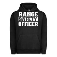 Pigment Black range safety officer worker team job t shirt Urban Hoodie - ArtMosaic