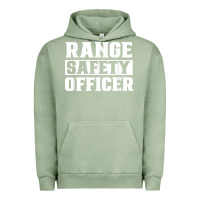 Pigment Oil Green range safety officer worker team job t shirt Urban Hoodie - ArtMosaic