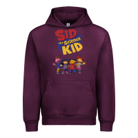 Mauve Wine Sid The Science Kid boyfriend Urban Hoodie - ArtMosaic