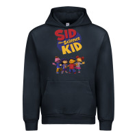 Navy Sid The Science Kid boyfriend Urban Hoodie - ArtMosaic