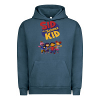 Pigment Midnight Navy Sid The Science Kid boyfriend Urban Hoodie - ArtMosaic