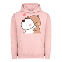Pigment Salmon Bubu Dudu Urban Hoodie - ArtMosaic