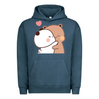 Pigment Midnight Navy Bubu Dudu Urban Hoodie - ArtMosaic