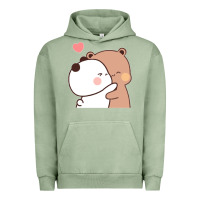 Pigment Oil Green Bubu Dudu Urban Hoodie - ArtMosaic