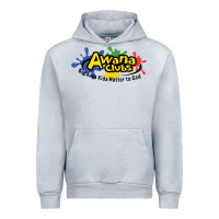 Heather Grey Vintage-Awana clubs Urban Hoodie - ArtMosaic