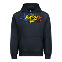 Navy Vintage-Awana clubs Urban Hoodie - ArtMosaic
