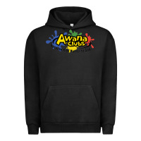 Pigment Black Vintage-Awana clubs Urban Hoodie - ArtMosaic