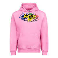 Fuchsia Pink Vintage-Awana clubs Urban Hoodie - ArtMosaic