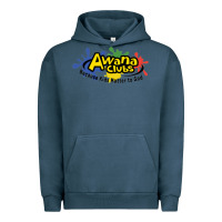 Pigment Midnight Navy Vintage-Awana clubs Urban Hoodie - ArtMosaic