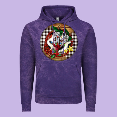 Cowgirl Boots Vintage Hoodie Designed By Fadigitalartstudio