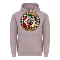 Vintage Zinc Cowgirl Boots Vintage Hoodie - FaDigitalArtStudio