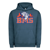 Pigment Midnight Navy blue mountain state Urban Hoodie - ArtMosaic