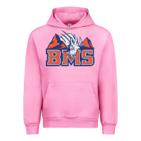 Fuchsia Pink blue mountain state Urban Hoodie - ArtMosaic
