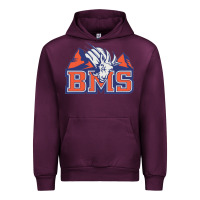 Mauve Wine blue mountain state Urban Hoodie - ArtMosaic