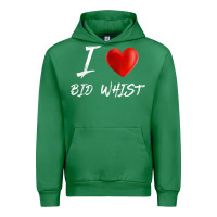 Emerald i love heart bid whist card game t shirt Urban Hoodie - ArtMosaic