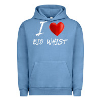 Pigment Pebble Blue i love heart bid whist card game t shirt Urban Hoodie - ArtMosaic