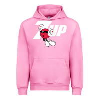Fuchsia Pink cool spot,uncola 7up Urban Hoodie - ArtMosaic