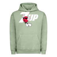 Pigment Oil Green cool spot,uncola 7up Urban Hoodie - ArtMosaic