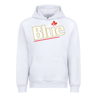 White labatt blue beer Urban Hoodie - ArtMosaic