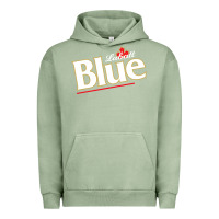 Pigment Oil Green labatt blue beer Urban Hoodie - ArtMosaic