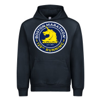 Navy boston marathon Urban Hoodie - ArtMosaic