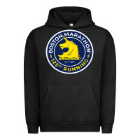 Pigment Black boston marathon Urban Hoodie - ArtMosaic