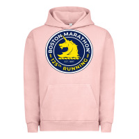 Pigment Salmon boston marathon Urban Hoodie - ArtMosaic