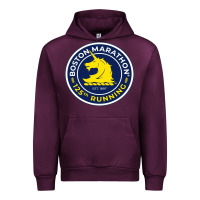 Mauve Wine boston marathon Urban Hoodie - ArtMosaic