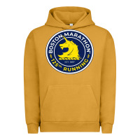 Pigment Peanut Butter boston marathon Urban Hoodie - ArtMosaic