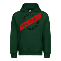 Forest Green jamaica red stripe lager beer Urban Hoodie - ArtMosaic