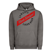 Pigment Tornado jamaica red stripe lager beer Urban Hoodie - ArtMosaic