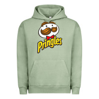 Pigment Oil Green pringles snack for all Urban Hoodie - ArtMosaic