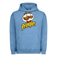 Pigment Pebble Blue pringles snack for all Urban Hoodie - ArtMosaic