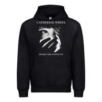 Black Catherine wheel, Catherine wheel art, Catherine wheel vintage, Catheri Urban Hoodie - ArtMosaic