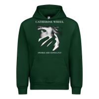 Forest Green Catherine wheel, Catherine wheel art, Catherine wheel vintage, Catheri Urban Hoodie - ArtMosaic