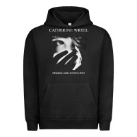 Pigment Black Catherine wheel, Catherine wheel art, Catherine wheel vintage, Catheri Urban Hoodie - ArtMosaic