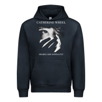 Navy Catherine wheel, Catherine wheel art, Catherine wheel vintage, Catheri Urban Hoodie - ArtMosaic