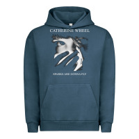 Pigment Midnight Navy Catherine wheel, Catherine wheel art, Catherine wheel vintage, Catheri Urban Hoodie - ArtMosaic