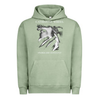 Pigment Oil Green Catherine wheel, Catherine wheel art, Catherine wheel vintage, Catheri Urban Hoodie - ArtMosaic