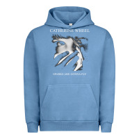 Pigment Pebble Blue Catherine wheel, Catherine wheel art, Catherine wheel vintage, Catheri Urban Hoodie - ArtMosaic