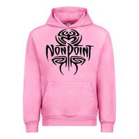 Fuchsia Pink Nonpoint, Nonpoint Art, Nonpoint Vintage, Nonpoint Trend, Urban Hoodie - ArtMosaic
