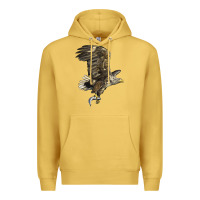 Antique Gold American White Sea Eagle Premium Hoodie - LillyAllenDesigns