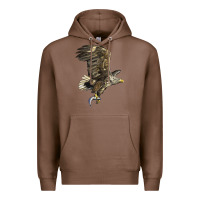 Chestnut American White Sea Eagle Premium Hoodie - LillyAllenDesigns
