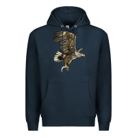 Navy American White Sea Eagle Premium Hoodie - LillyAllenDesigns