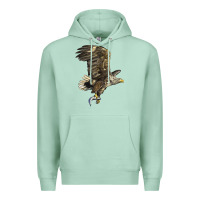 Seafoam American White Sea Eagle Premium Hoodie - LillyAllenDesigns