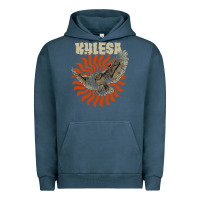 Pigment Midnight Navy Kylesa Urban Hoodie - ArtMosaic