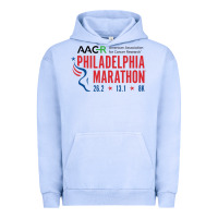 Pigment Grape Ice PHILADELPHIA MARATHON Urban Hoodie - ArtMosaic