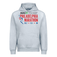Heather Grey PHILADELPHIA MARATHON Urban Hoodie - ArtMosaic