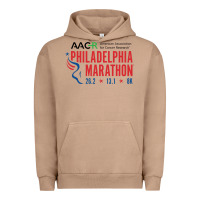 Pigment Burro PHILADELPHIA MARATHON Urban Hoodie - ArtMosaic