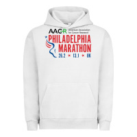 Pigment Lunar Rock PHILADELPHIA MARATHON Urban Hoodie - ArtMosaic